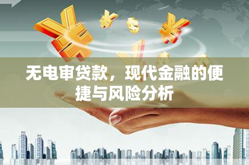 南京无电审贷款，现代金融的便捷与风险分析