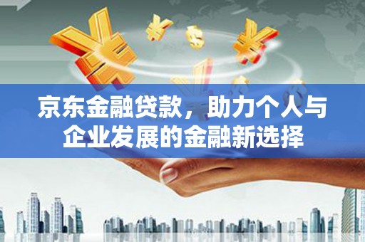 南京京东金融贷款，助力个人与企业发展的金融新选择