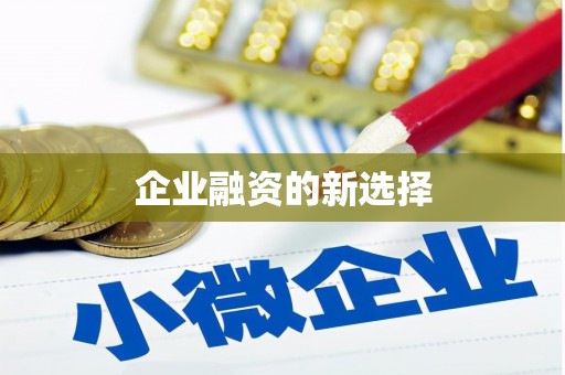 南京企业融资的新选择