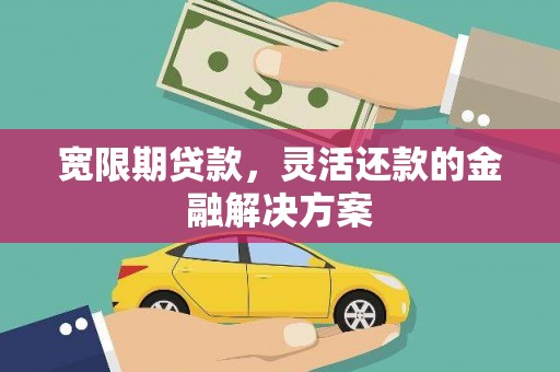 南京宽限期贷款，灵活还款的金融解决方案