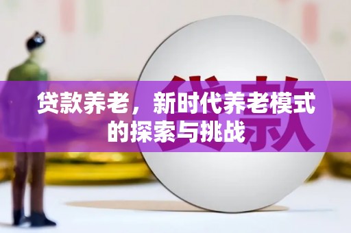 南京贷款养老，新时代养老模式的探索与挑战