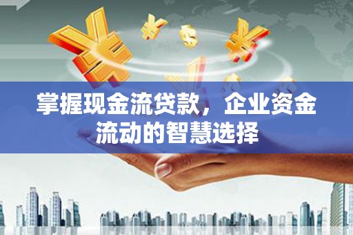 南京掌握现金流贷款，企业资金流动的智慧选择