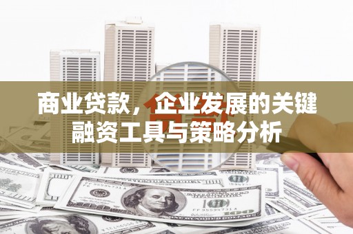 南京商业贷款，企业发展的关键融资工具与策略分析