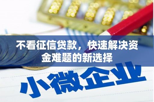 南京不看征信贷款，快速解决资金难题的新选择