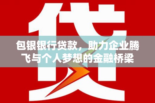 南京包银银行贷款，助力企业腾飞与个人梦想的金融桥梁