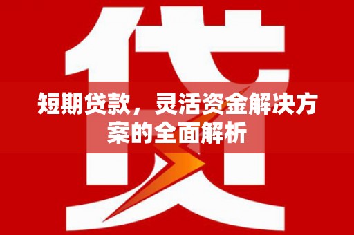 南京短期贷款，灵活资金解决方案的全面解析