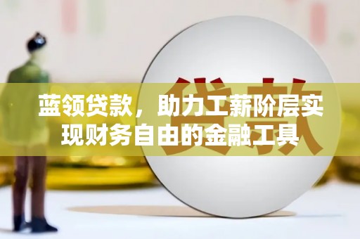 南京蓝领贷款，助力工薪阶层实现财务自由的金融工具