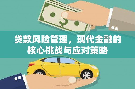南京贷款风险管理，现代金融的核心挑战与应对策略